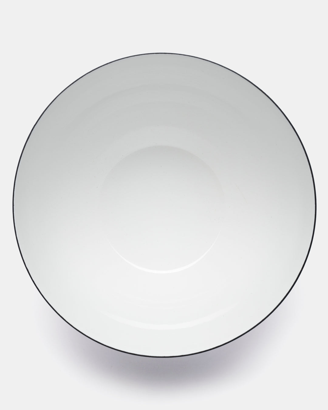 ENAMEL BOWL(BROWN/WHITE) 48/21