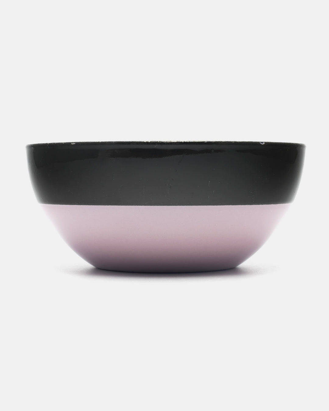 ENAMEL BOWL(PINK/DARK OLIVE) 46/16