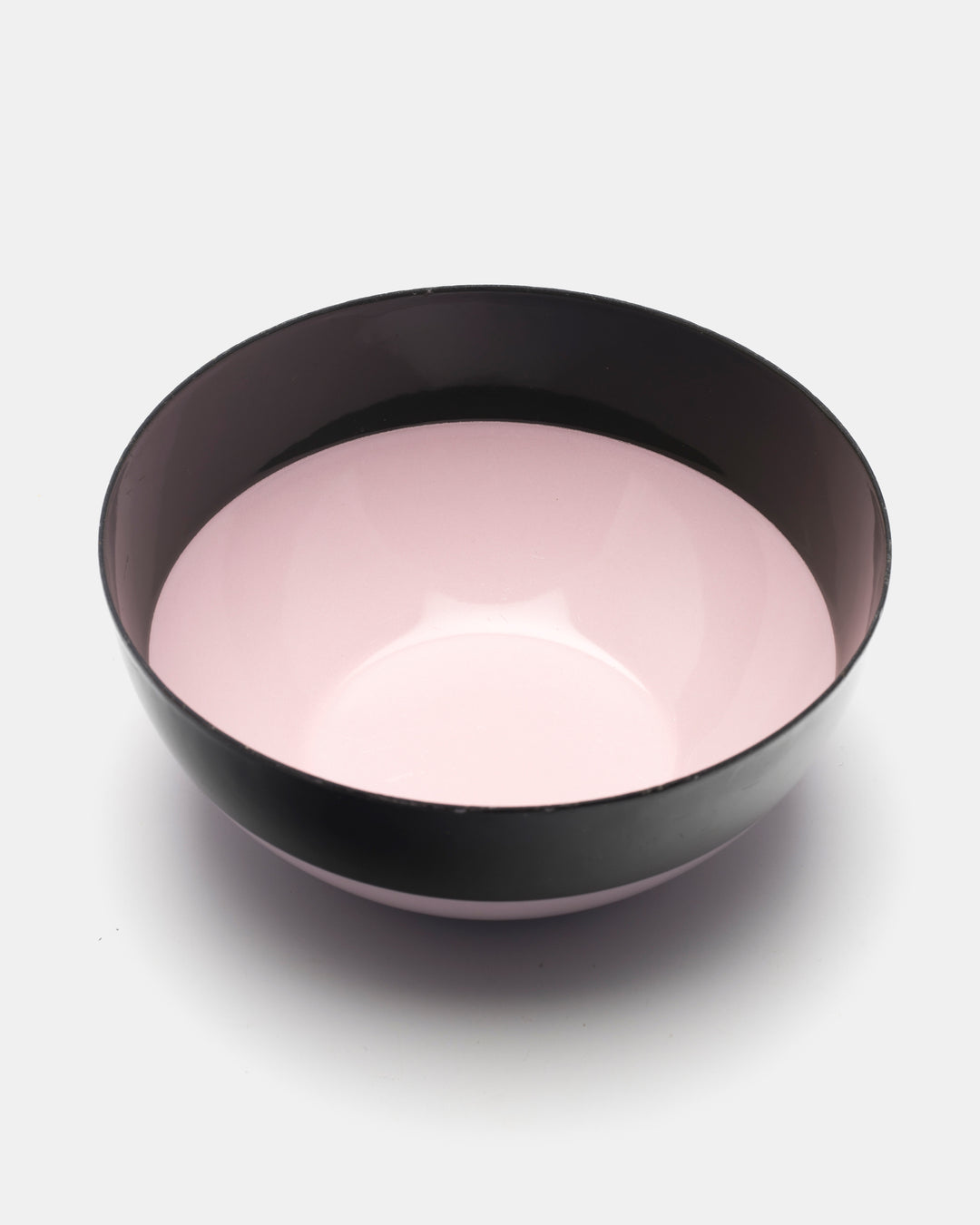 ENAMEL BOWL(PINK/DARK OLIVE) 46/16