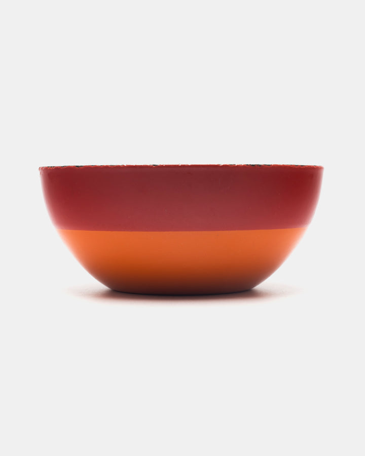 ENAMEL BOWL(ORANGE/RED) 46/14