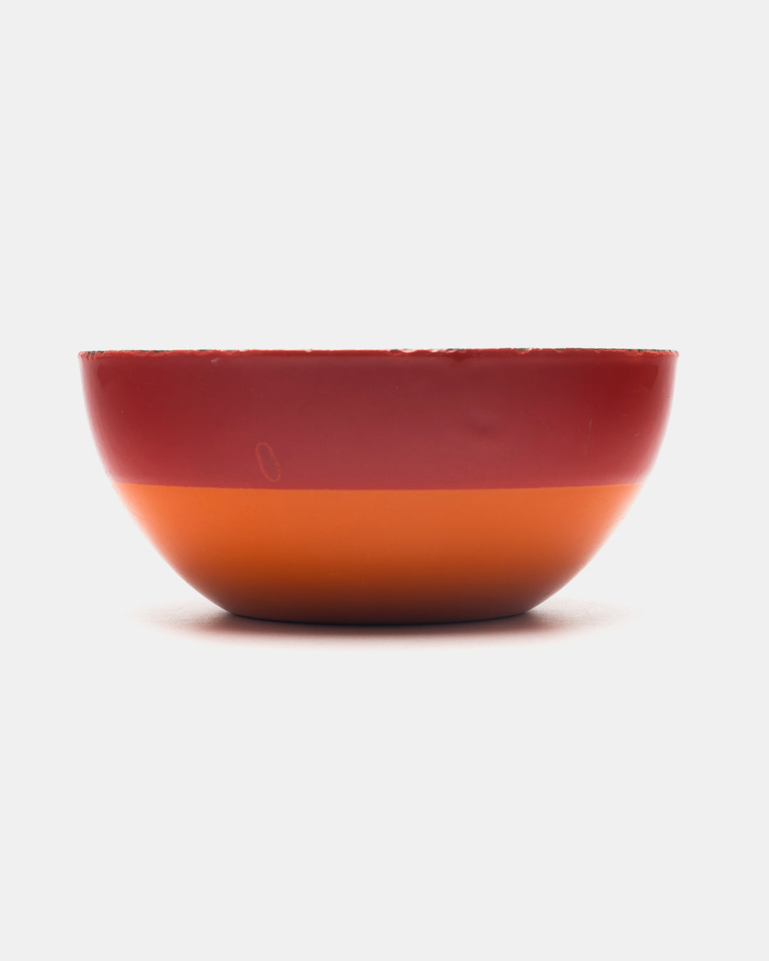 ENAMEL BOWL(ORANGE/RED) 46/14