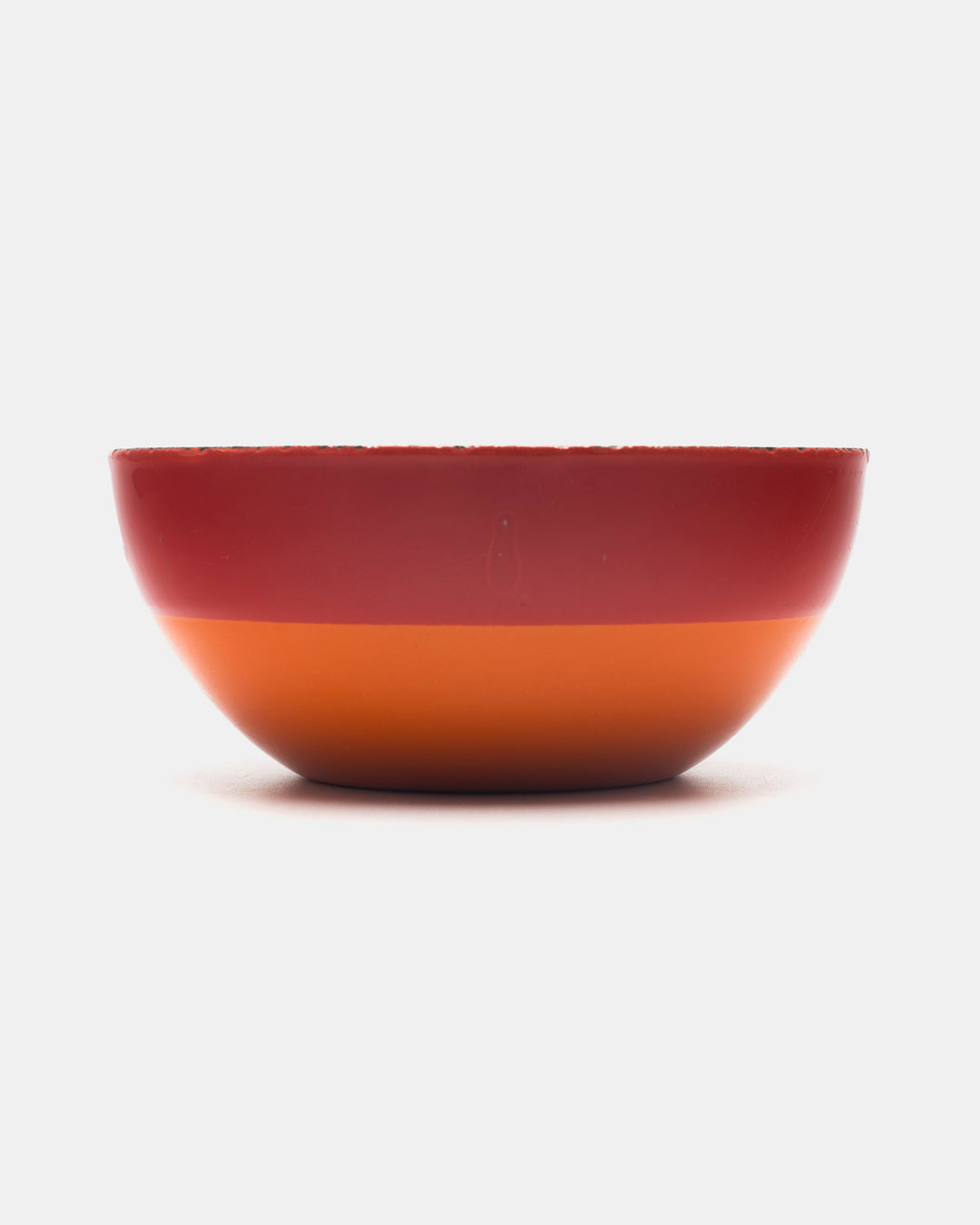 ENAMEL BOWL(ORANGE/RED) 46/14
