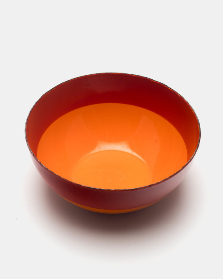 ENAMEL BOWL(ORANGE/RED) 46/14
