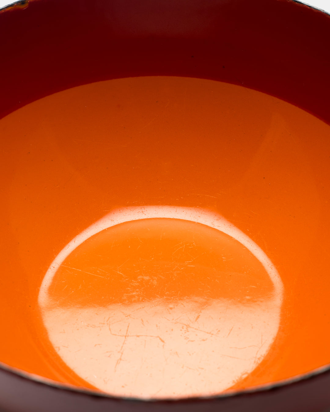ENAMEL BOWL(ORANGE/RED) 46/14