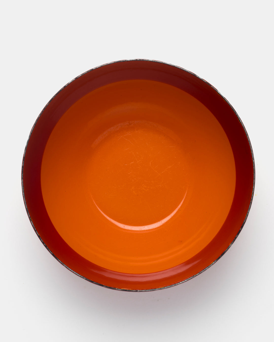 ENAMEL BOWL(ORANGE/RED) 46/14