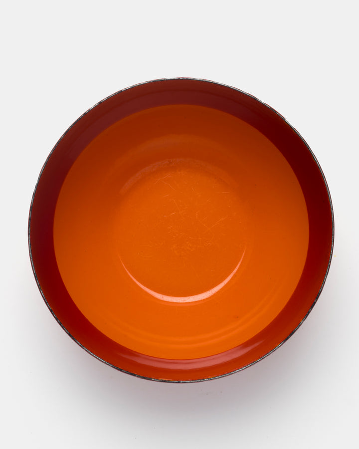 ENAMEL BOWL(ORANGE/RED) 46/14