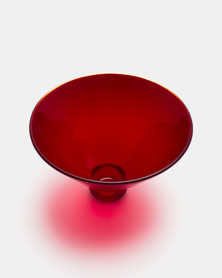 CANDLE HOLDER(RED) H