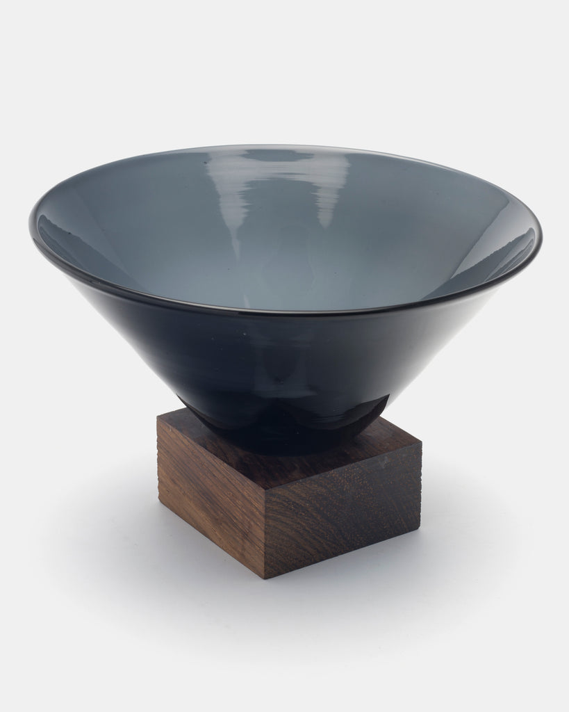 KAJ FRANCK | CANDLE HOLDER(BLUE VIOLET) H | NUUTAJÄRVI – ELEPHANT