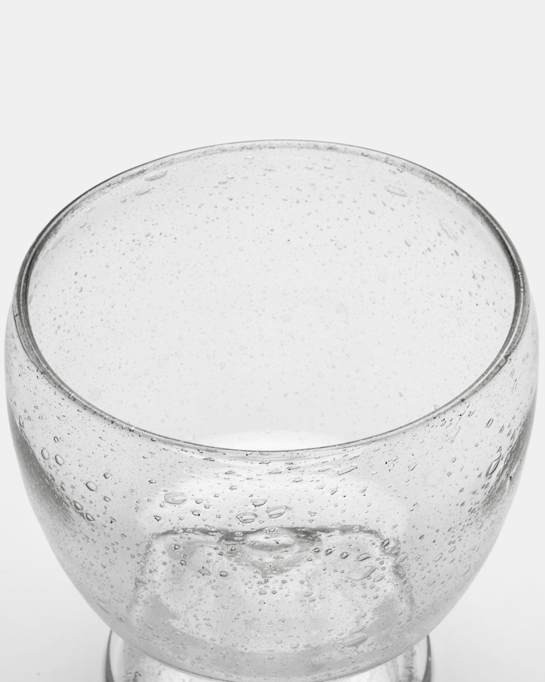 "SARGASSO" STEMED BOWL(CLEAR) N523
