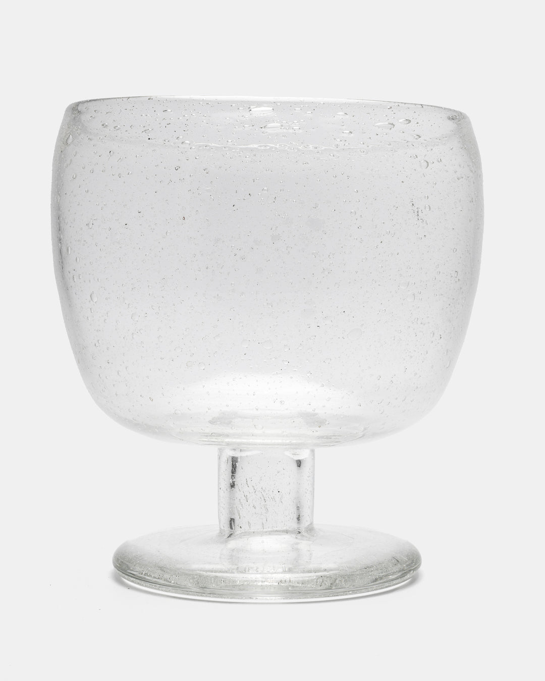 "SARGASSO" STEMED BOWL(CLEAR) N523