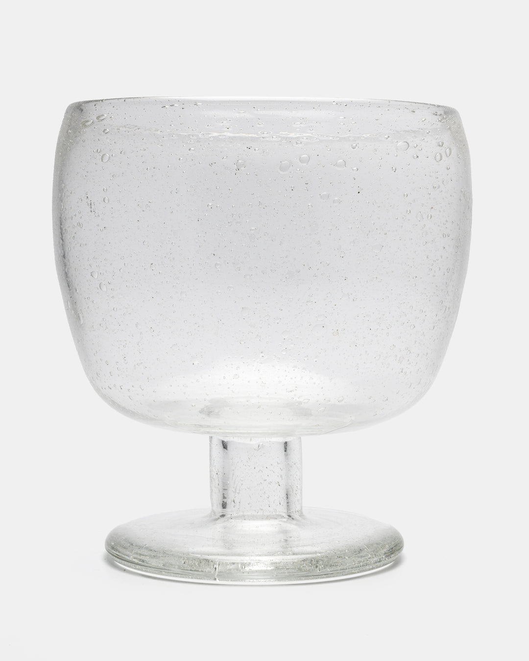 "SARGASSO" STEMED BOWL(CLEAR) N523
