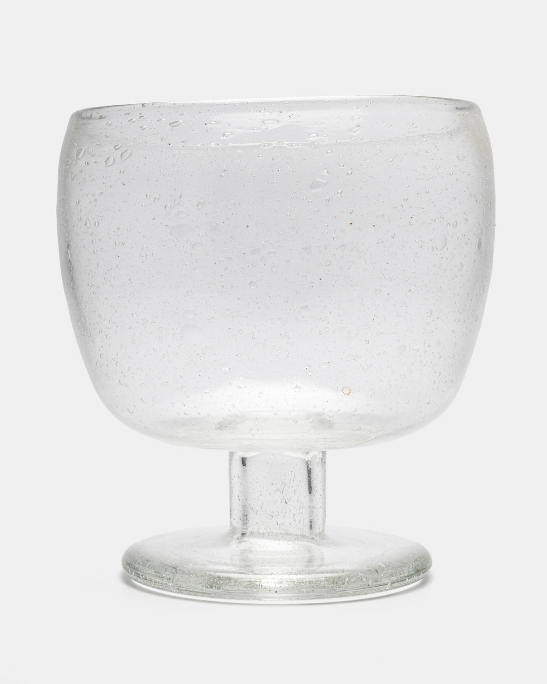 "SARGASSO" STEMED BOWL(CLEAR) N523