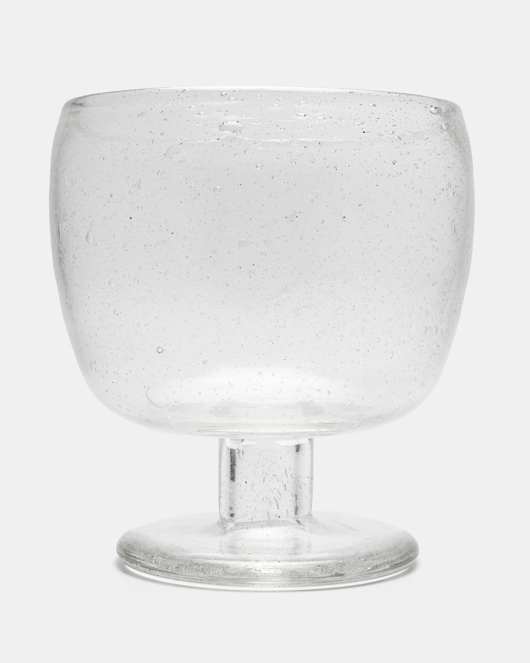 "SARGASSO" STEMED BOWL(CLEAR) N523