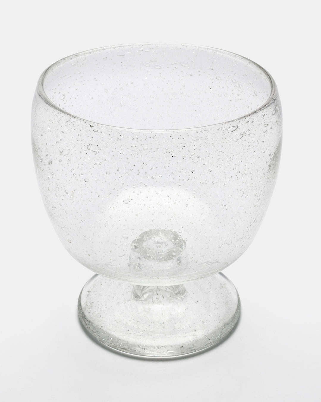 "SARGASSO" STEMED BOWL(CLEAR) N523
