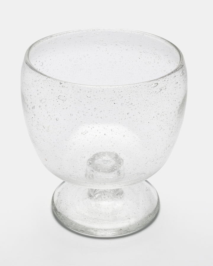 "SARGASSO" STEMED BOWL(CLEAR) N523