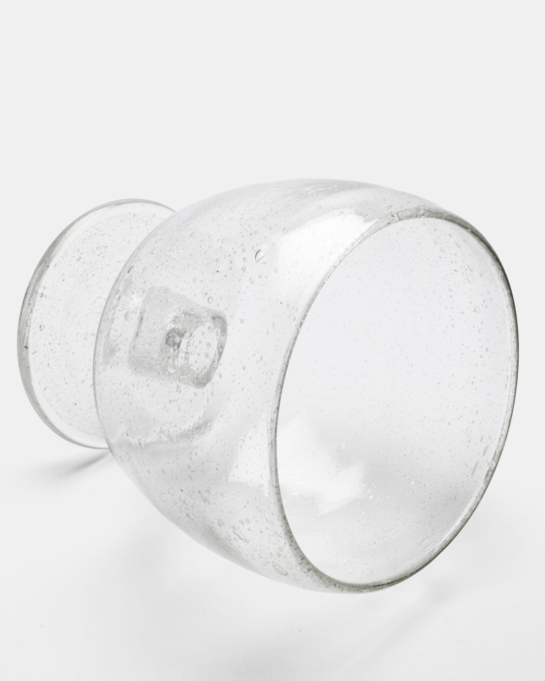 "SARGASSO" STEMED BOWL(CLEAR) N523