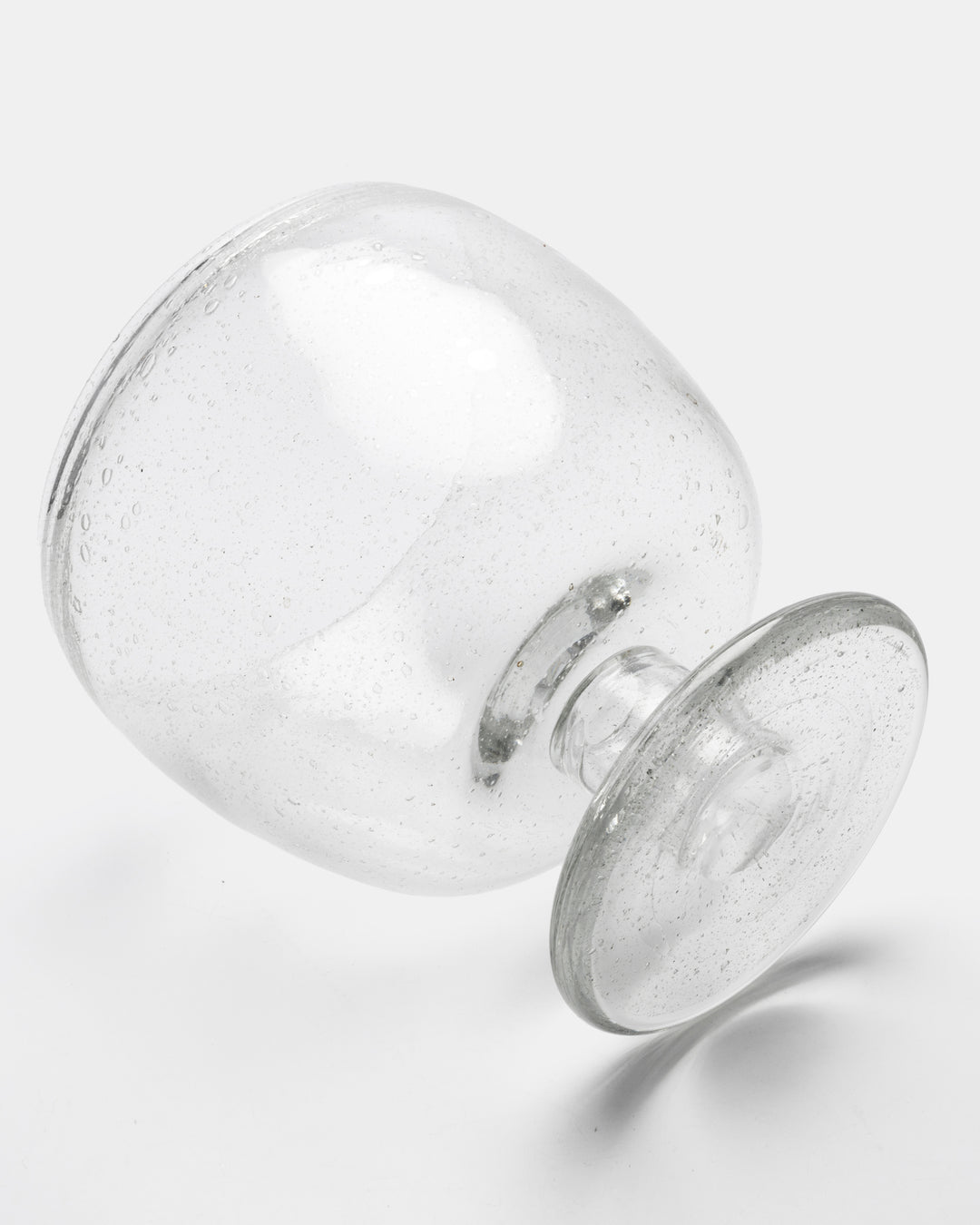 "SARGASSO" STEMED BOWL(CLEAR) N523