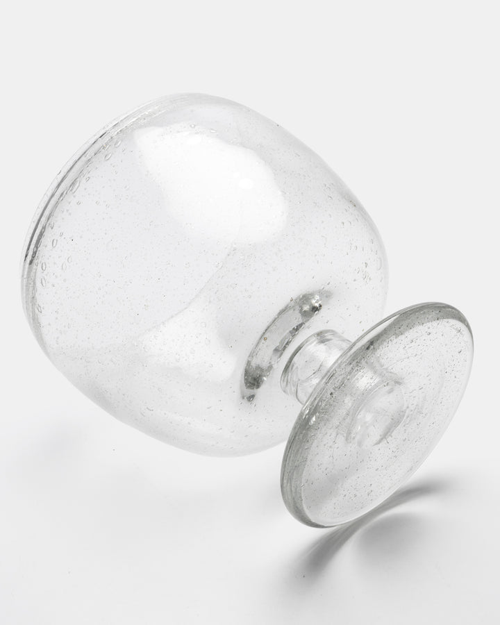 "SARGASSO" STEMED BOWL(CLEAR) N523