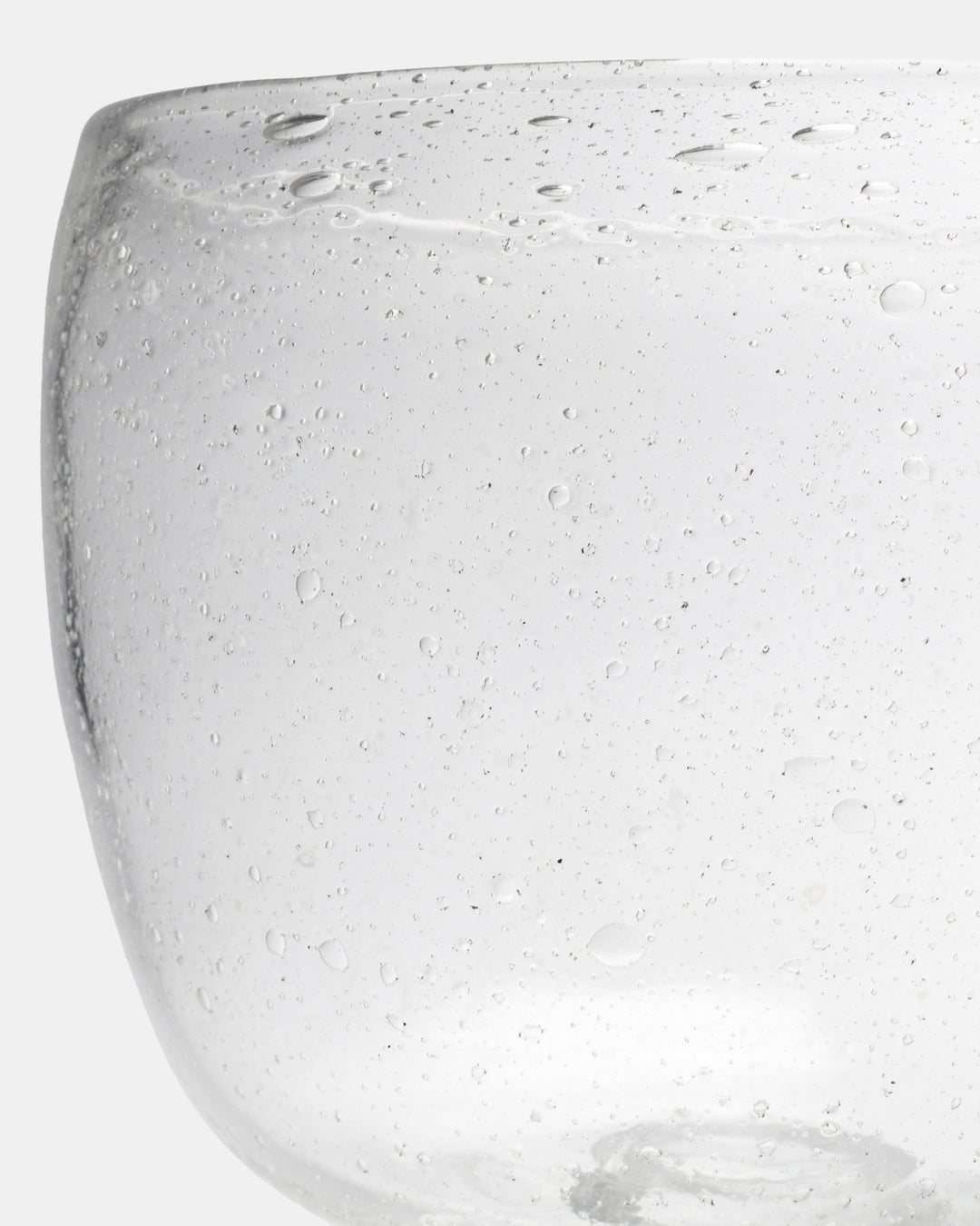 "SARGASSO" STEMED BOWL(CLEAR) N523
