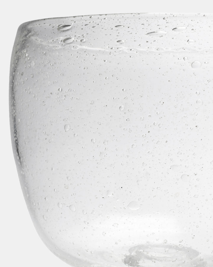 "SARGASSO" STEMED BOWL(CLEAR) N523