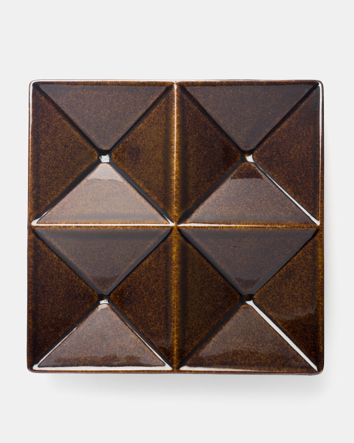 KF-1 HORS D'OEUVRE DISH(BROWN)