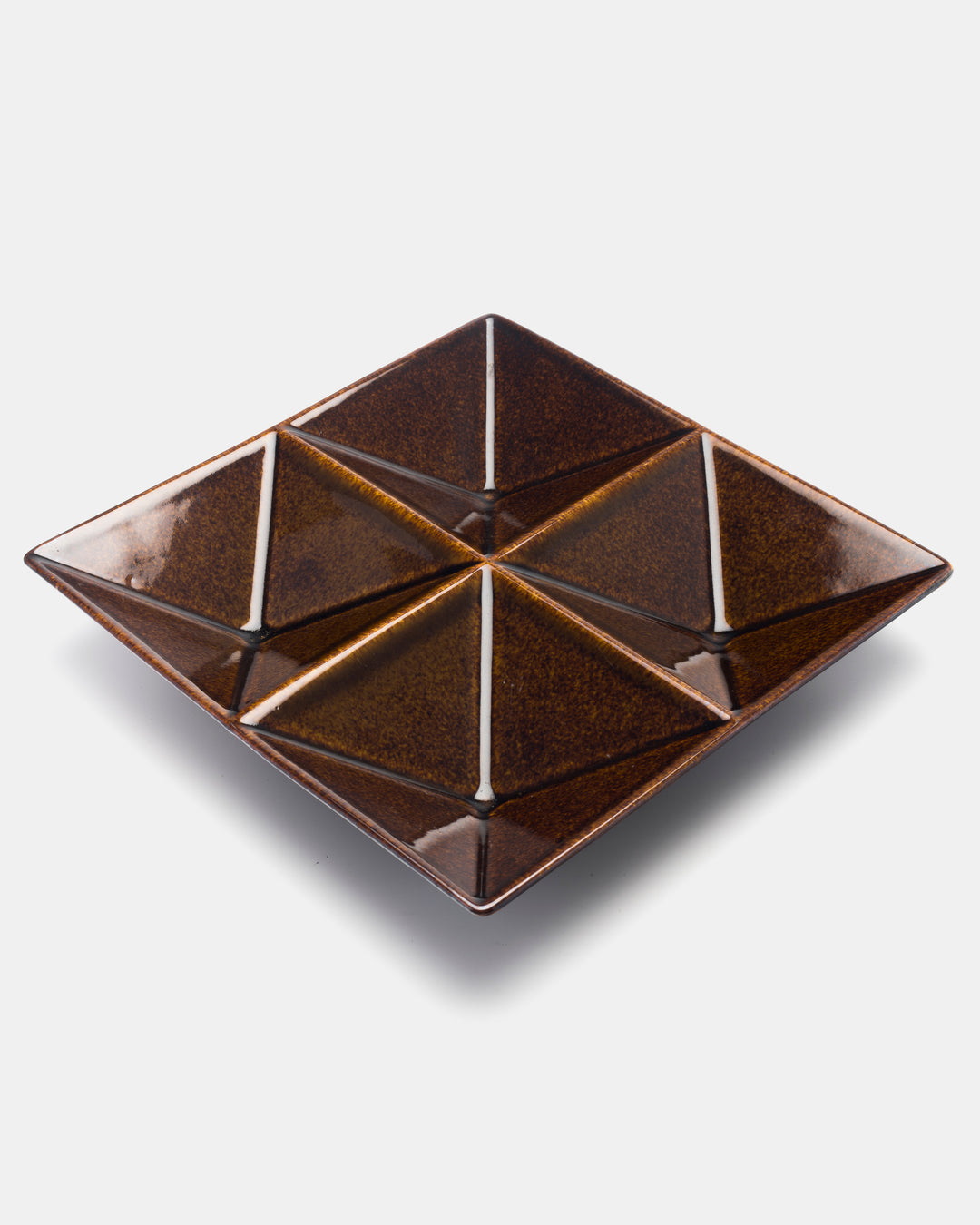 KF-1 HORS D'OEUVRE DISH(BROWN)
