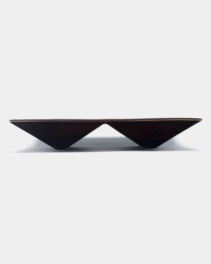 KF-1 HORS D'OEUVRE DISH(BROWN)