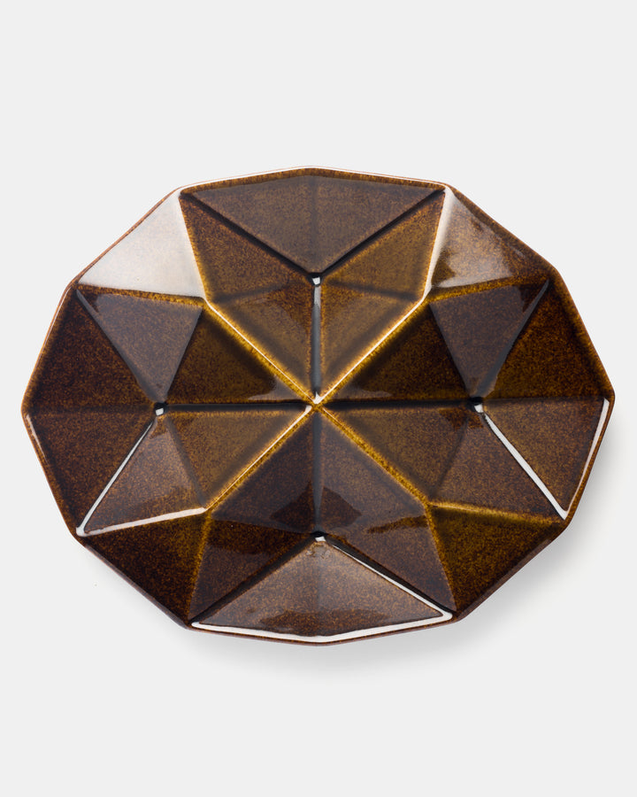 KF-2 HORS D'OEUVRE DISH(BROWN)