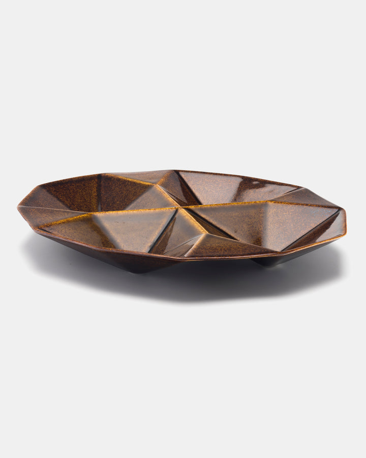KF-2 HORS D'OEUVRE DISH(BROWN)