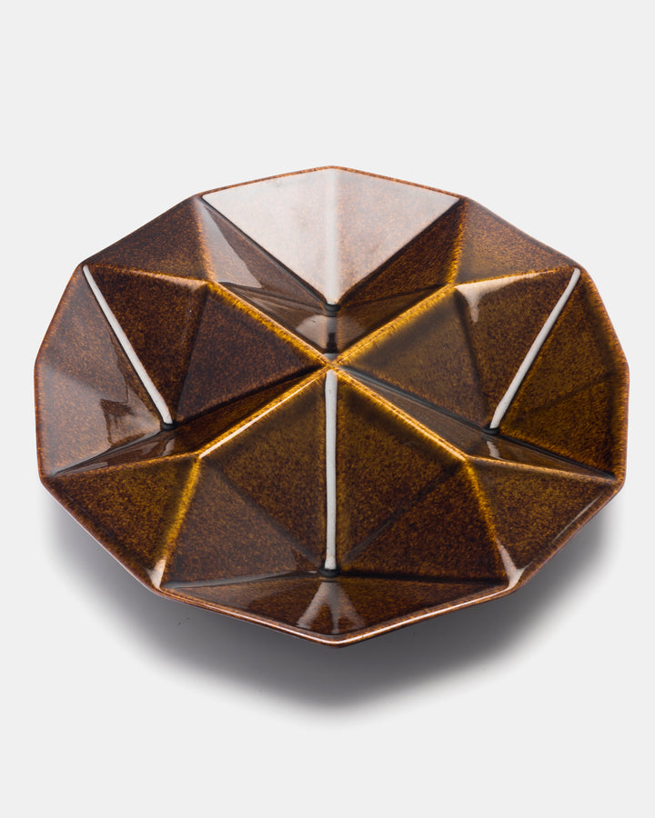 KF-2 HORS D'OEUVRE DISH(BROWN)
