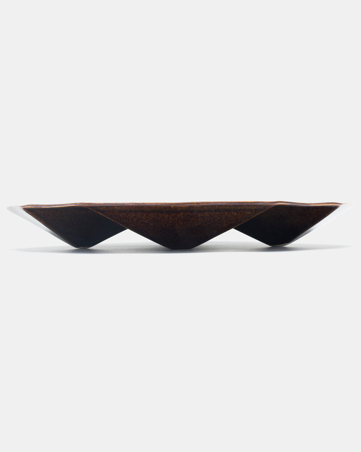KF-2 HORS D'OEUVRE DISH(BROWN)