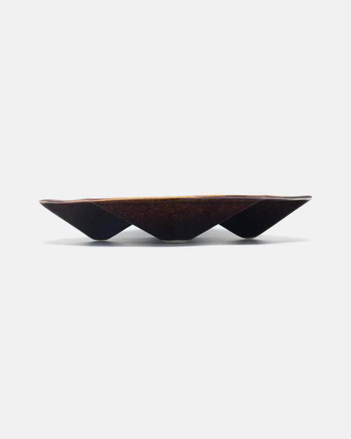 KF-2 HORS D'OEUVRE DISH(BROWN)