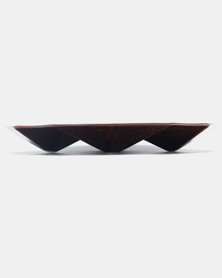 KF-2 HORS D'OEUVRE DISH(BROWN)
