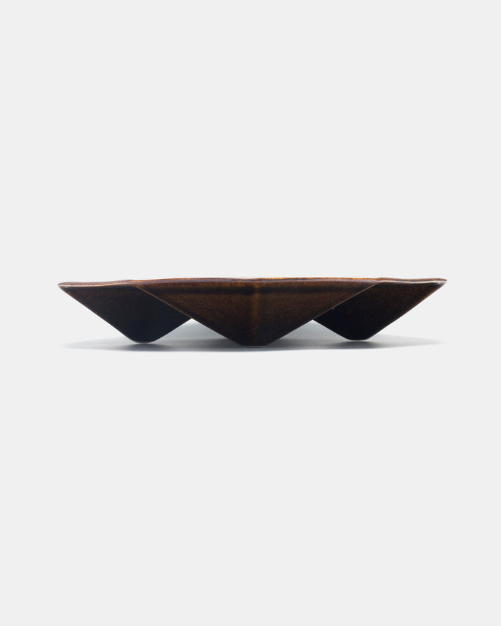KF-2 HORS D'OEUVRE DISH(BROWN)