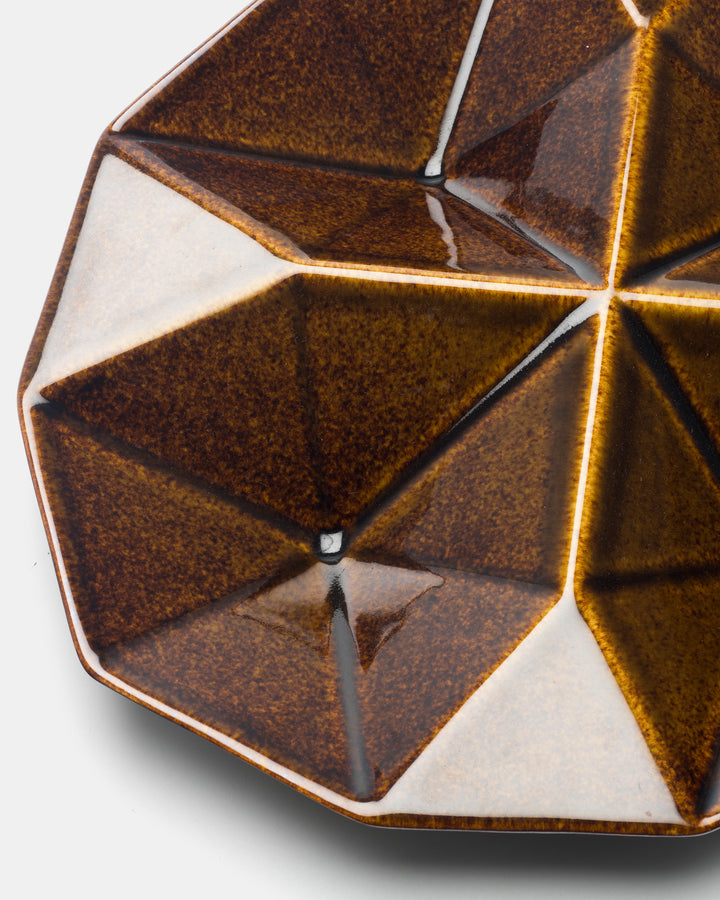 KF-2 HORS D'OEUVRE DISH(BROWN)
