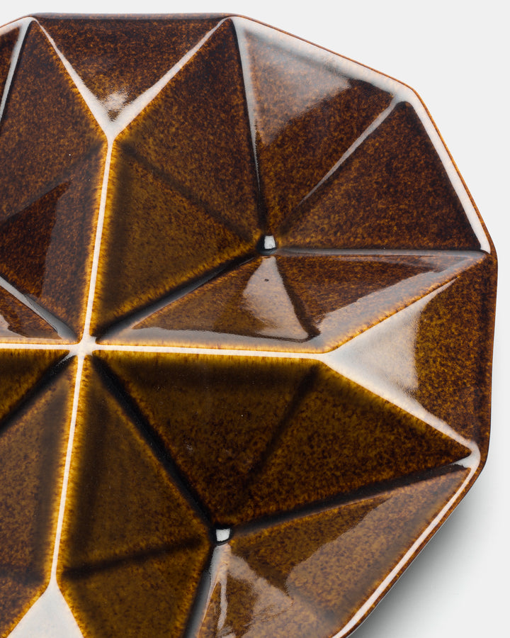 KF-2 HORS D'OEUVRE DISH(BROWN)