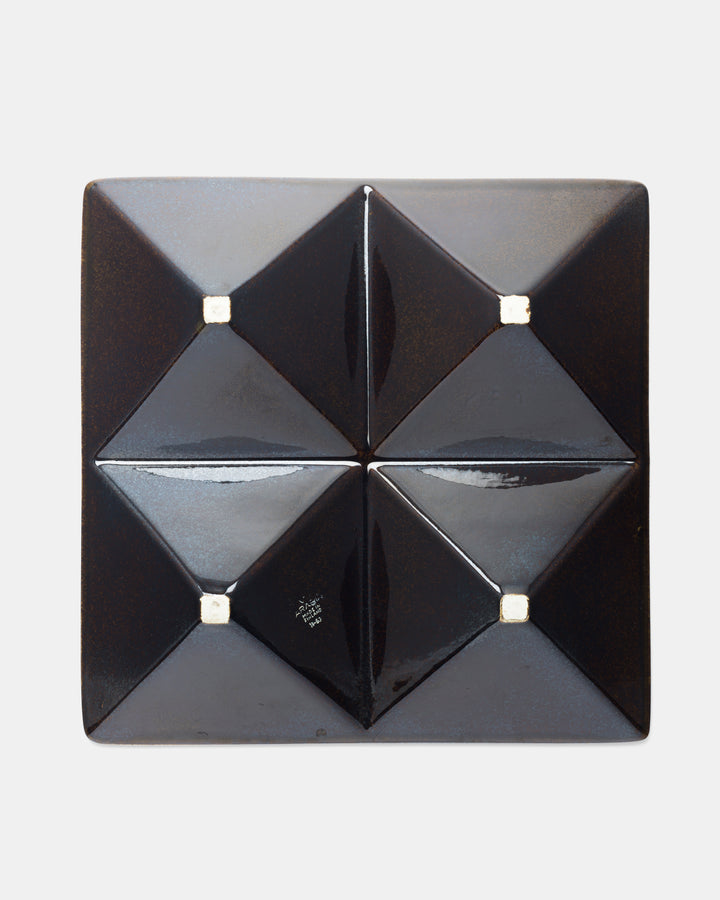KF-1 HORS D'OEUVRE DISH(DARK BROWN)