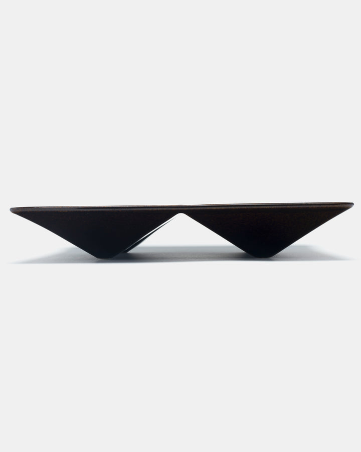 KF-1 HORS D'OEUVRE DISH(DARK BROWN)