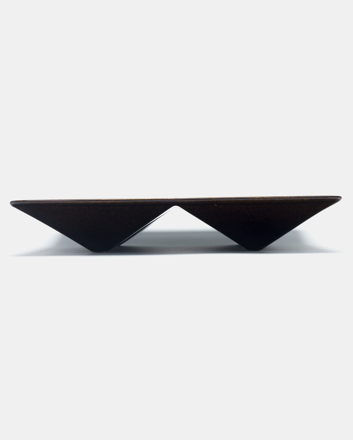 KF-1 HORS D'OEUVRE DISH(DARK BROWN)