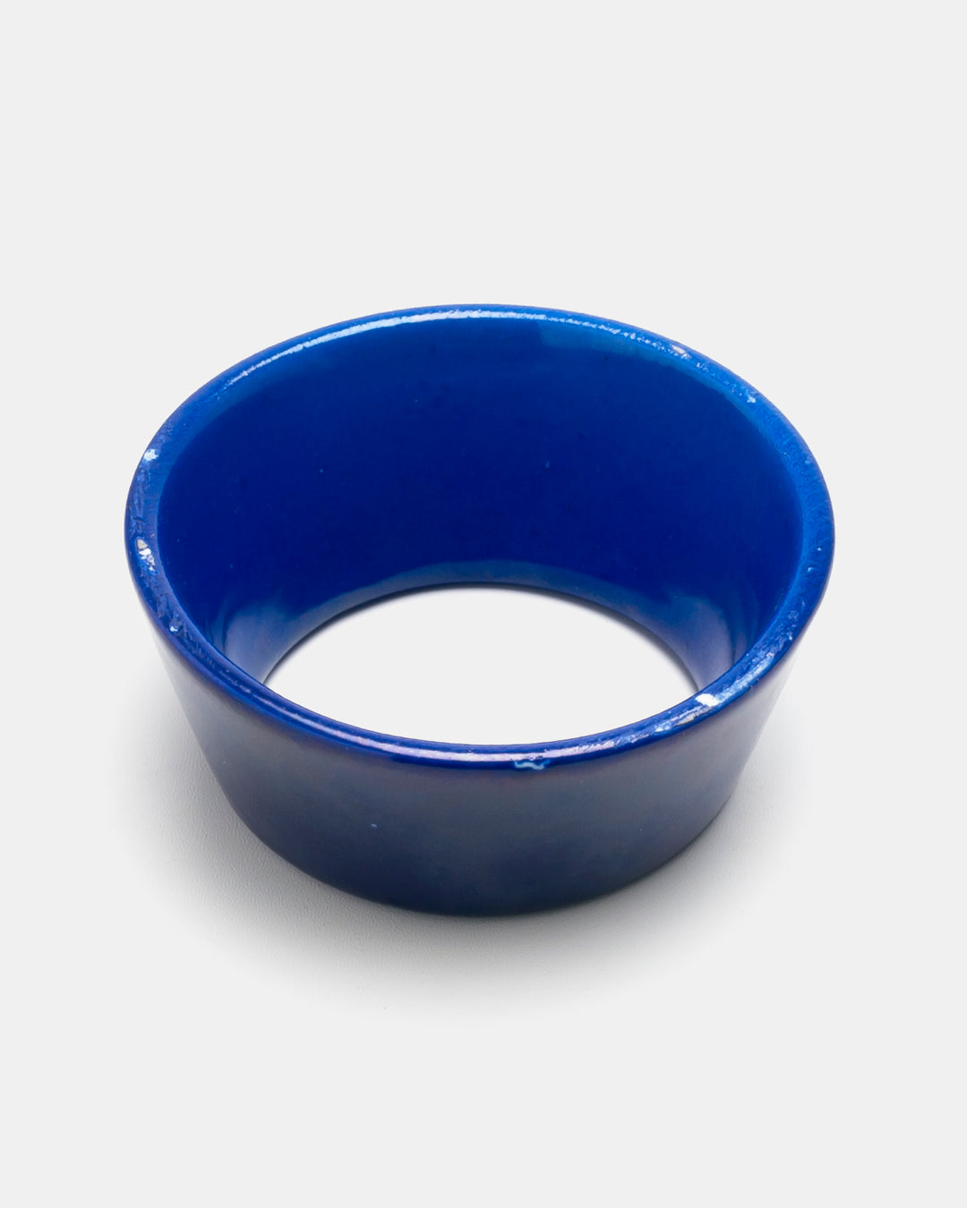 "KILTA" EGG RING(ENAMEL DARK BLUE) A