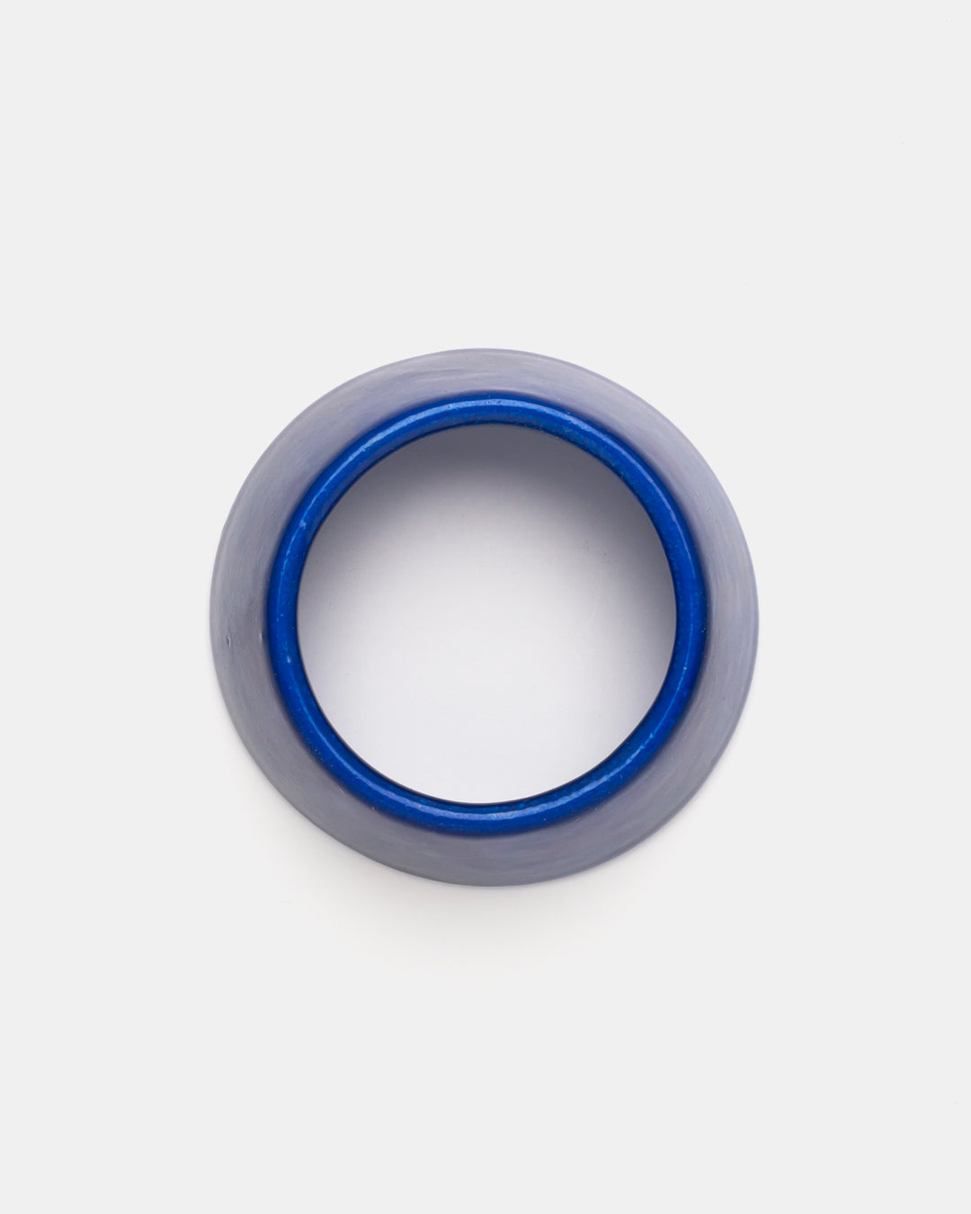 "KILTA" EGG RING(ENAMEL DARK BLUE) A