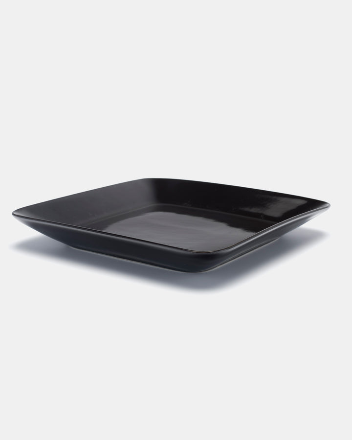 SQUARE PLATE(BLACK) G 210mm