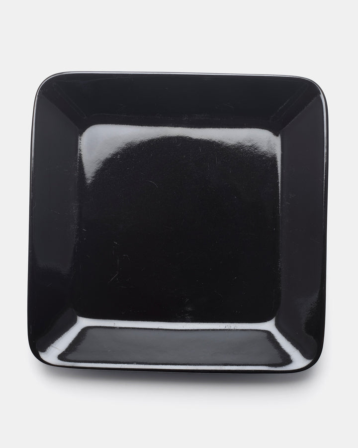 SQUARE PLATE(BLACK) G 210mm
