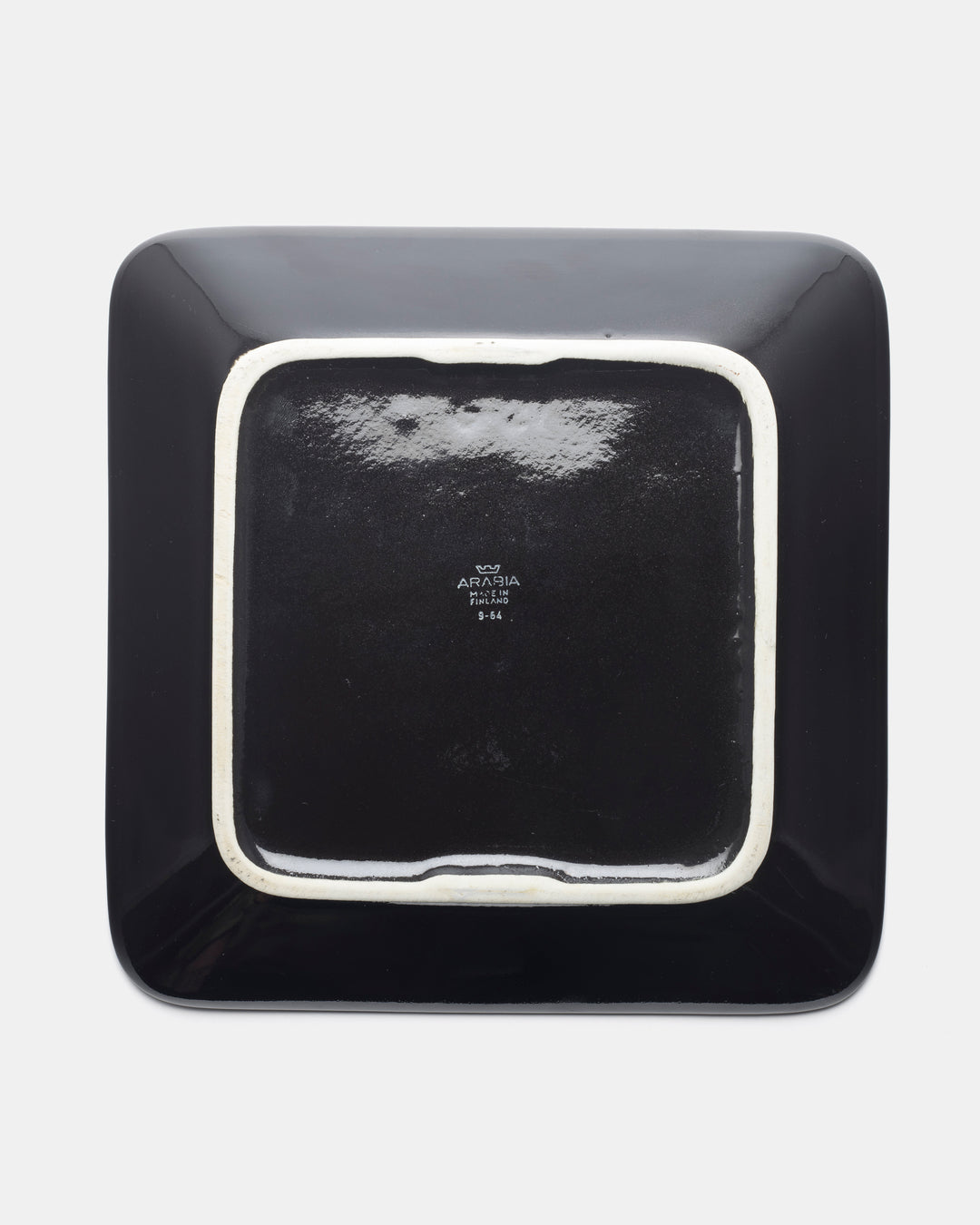SQUARE PLATE(BLACK) G 210mm