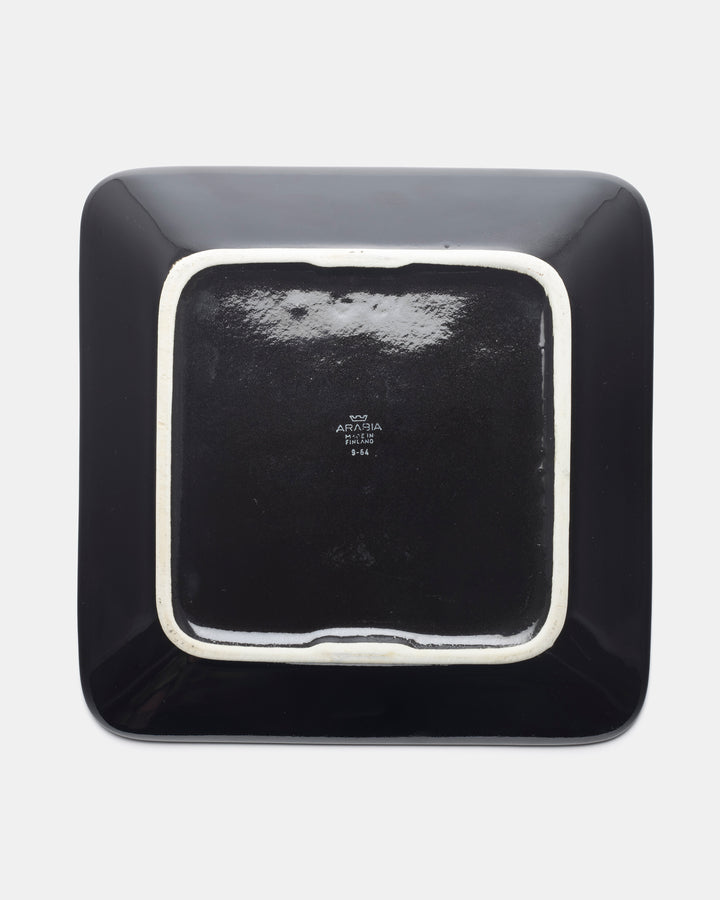 SQUARE PLATE(BLACK) G 210mm