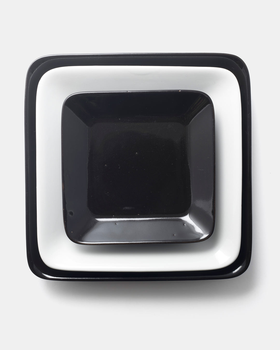 SQUARE PLATE(BLACK) G 175mm