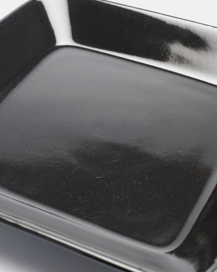 SQUARE PLATE(BLACK) G 175mm