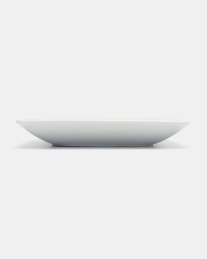 SQUARE PLATE(WHITE) G 175mm