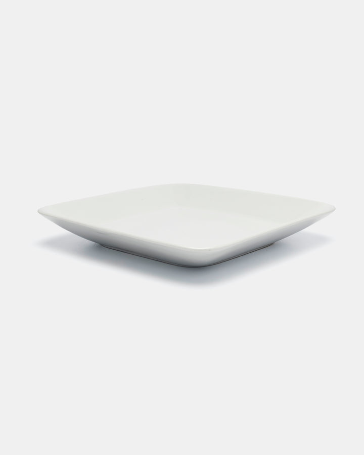 SQUARE PLATE(WHITE) G 175mm