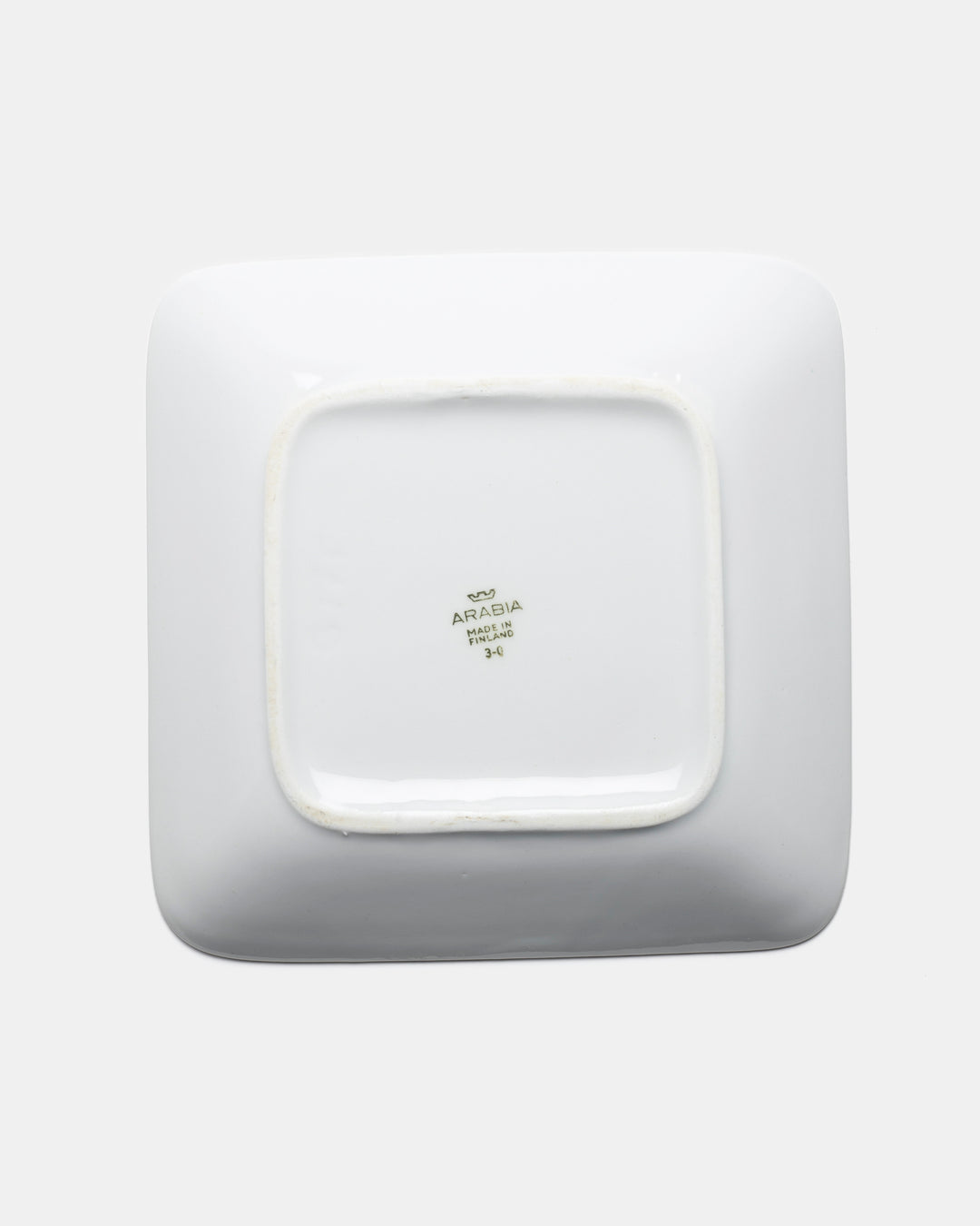 SQUARE PLATE(WHITE) G 175mm